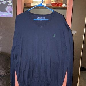Polo Ralph Lauren 2x v neck sweater reposh